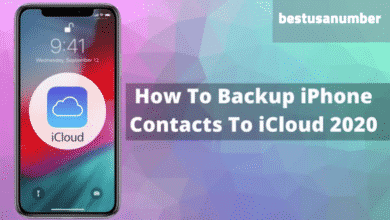 backup contacts on iPhone